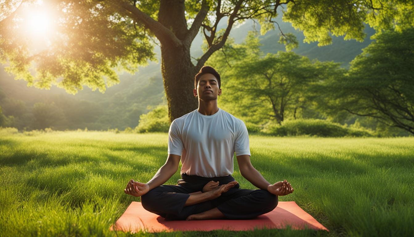 yoga för manlig kardiovaskulär hälsa